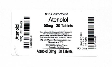 Bottle Label 50mg