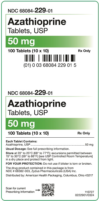 50 mg Azathioprine Tablets Carton