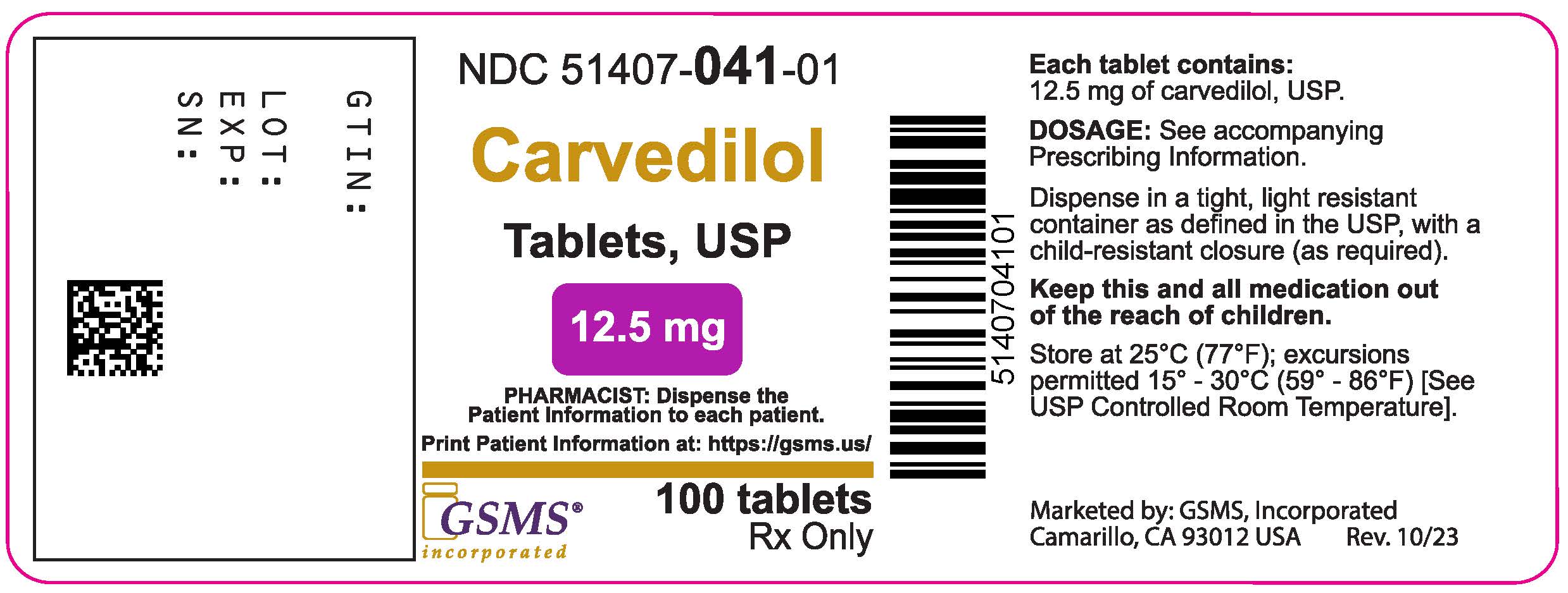 51407-041-01LB - Carvedilol Tabelts - Rev. 1023.jpg