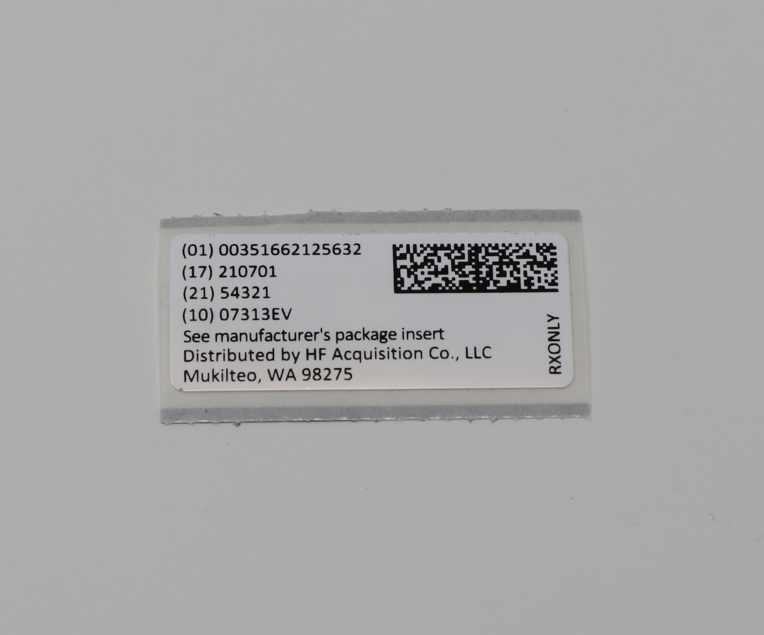 Serialized RFID Label