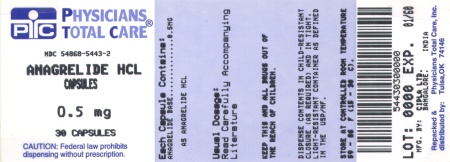 Anagrelide 0.5mg label