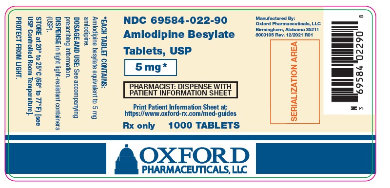 5 mg Label