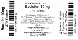 Bottle Label 10mg