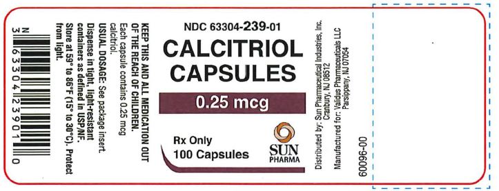 Principal Display Panel- 0.25mcg