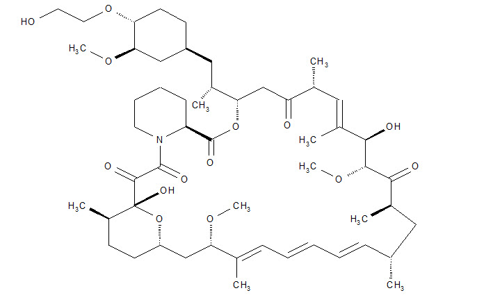 everolimus structural formula