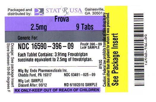 FROVA 2.5MG LABEL IMAGE