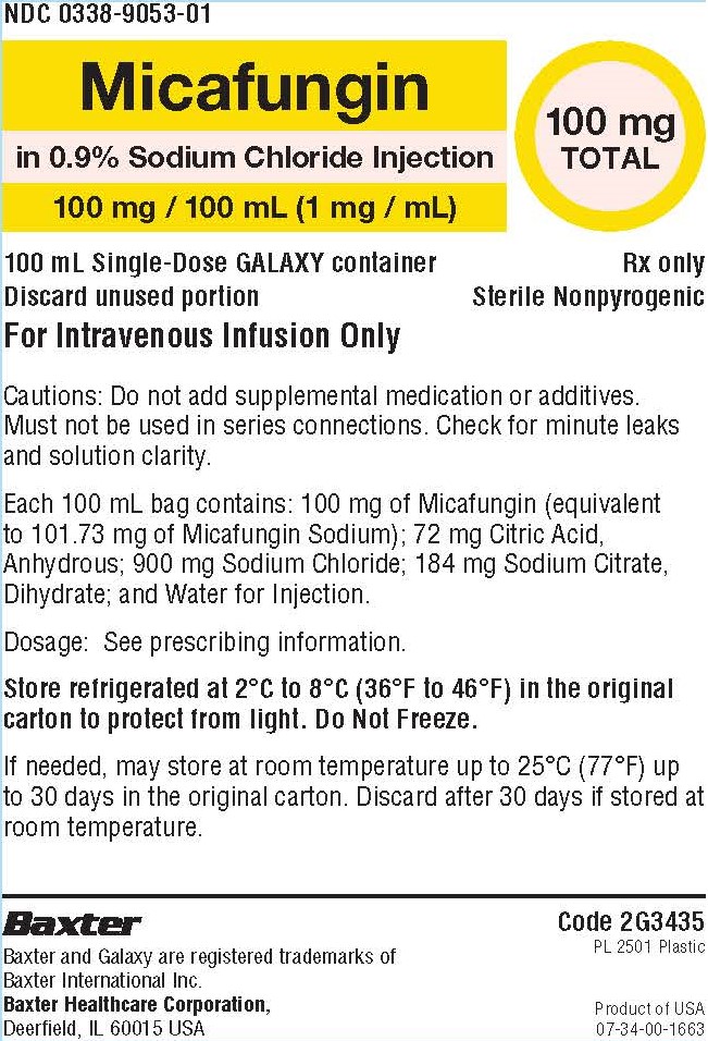 Representative Container Label NDC 0338-9053-01 Panel 1 of 2