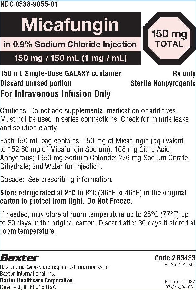 Representative Container Label NDC 0338-9055-01 Panel 1 of 2