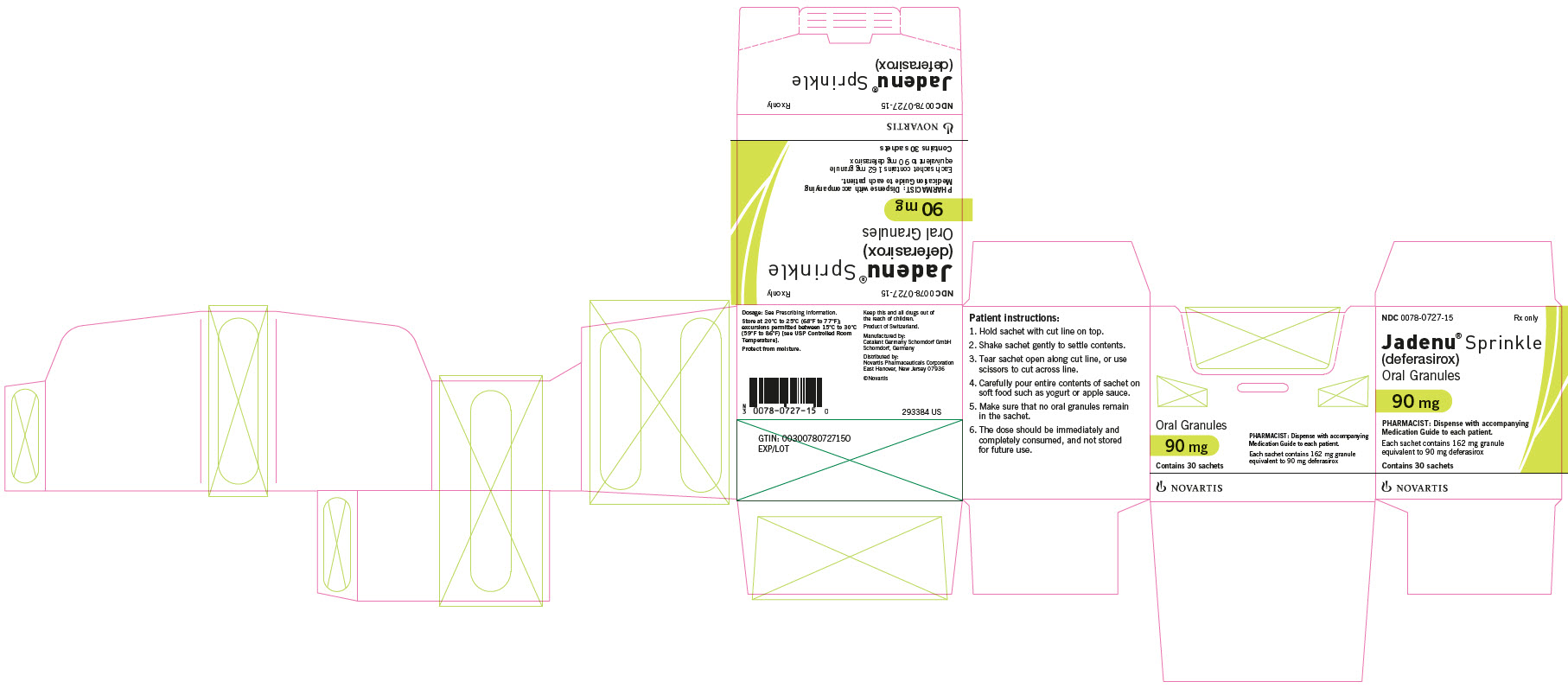 PRINCIPAL DISPLAY PANEL – PACKAGE LABEL – 90 MG Sprinkle