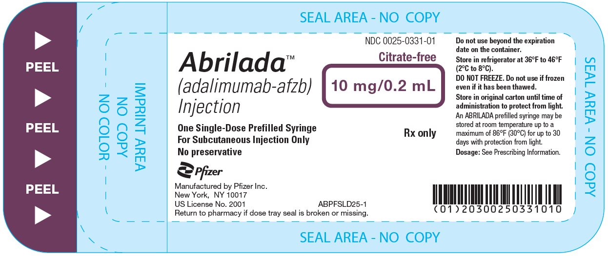 PRINCIPAL DISPLAY PANEL - 0.2 mL Syringe Tray Label