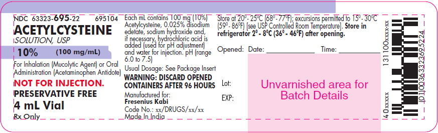 PRINCIPAL DISPLAY PANEL – 4 mL (10%) Vial Label
