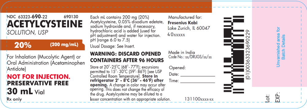 PRINCIPAL DISPLAY PANEL – 30 mL (20%) Vial Label
