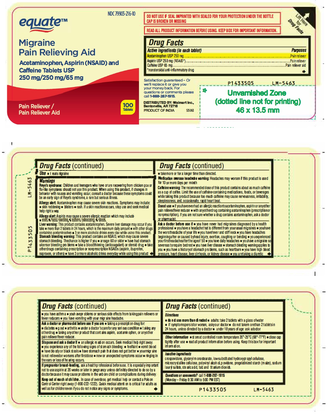 PACKAGE LABEL-PRINCIPAL DISPLAY PANEL - 250 mg/250 mg/65 mg Container Label - 200 Tablets