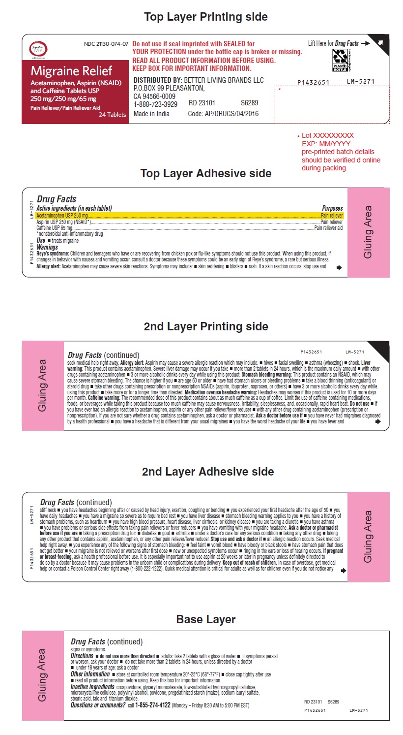 PACKAGE LABEL-PRINCIPAL DISPLAY PANEL - 250 mg/250 mg/65 mg Container Label - 100 Tablets