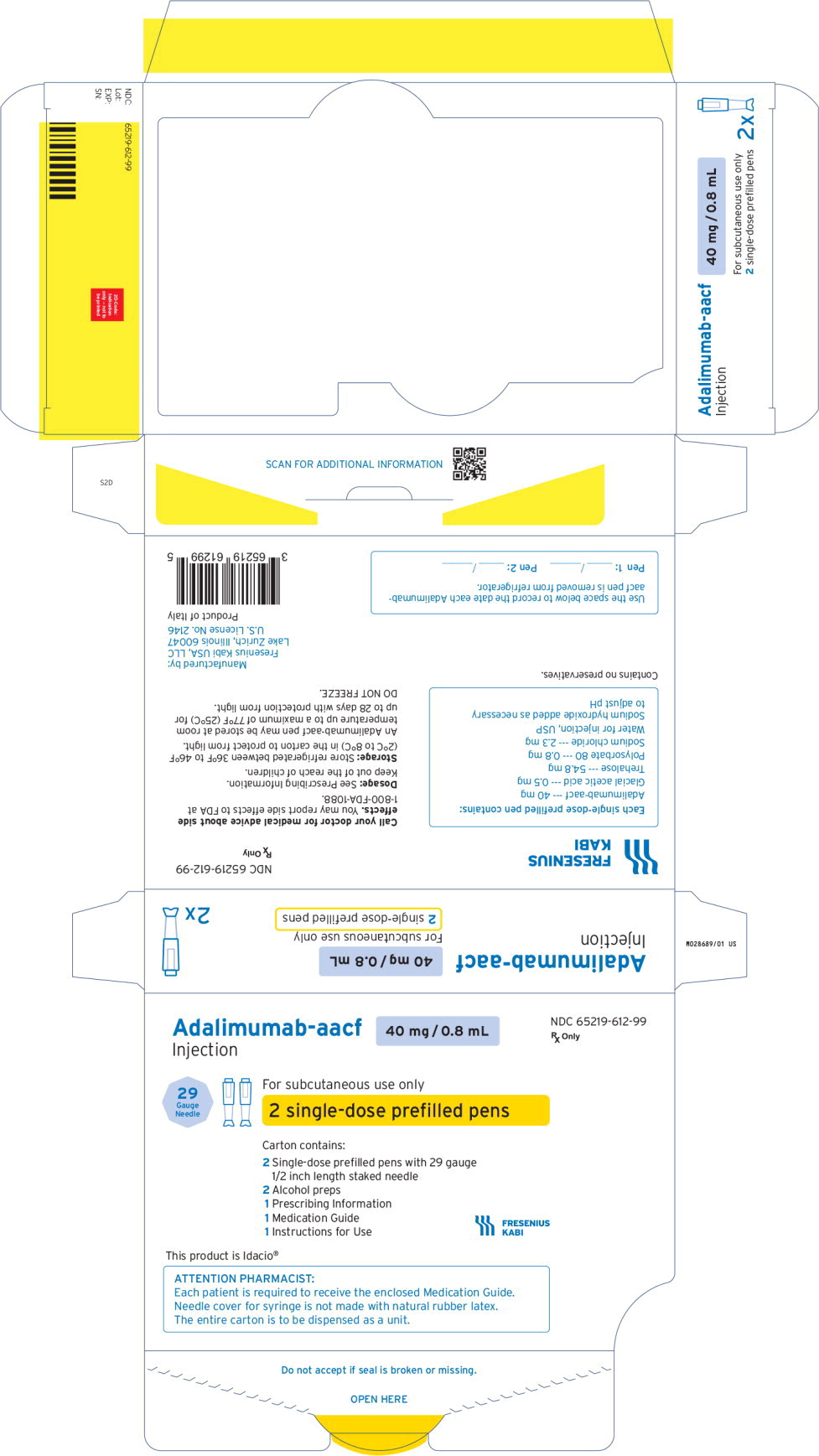 Principal Display Panel – 40 mg/0.8 mL Injection
