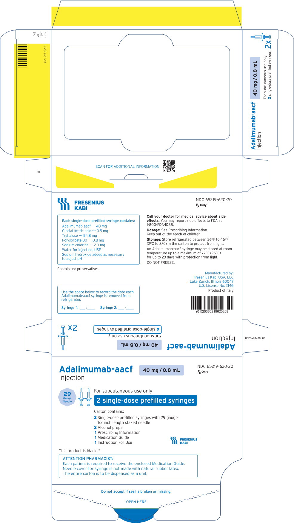 Principal Display Panel – 0.8.mL – 2 pack Prefilled Syringe Carton Label
