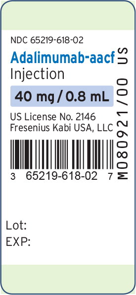 Principal Display Panel –40 mg/ 0.8 mL Single-Dose Prefilled Syringe Label
