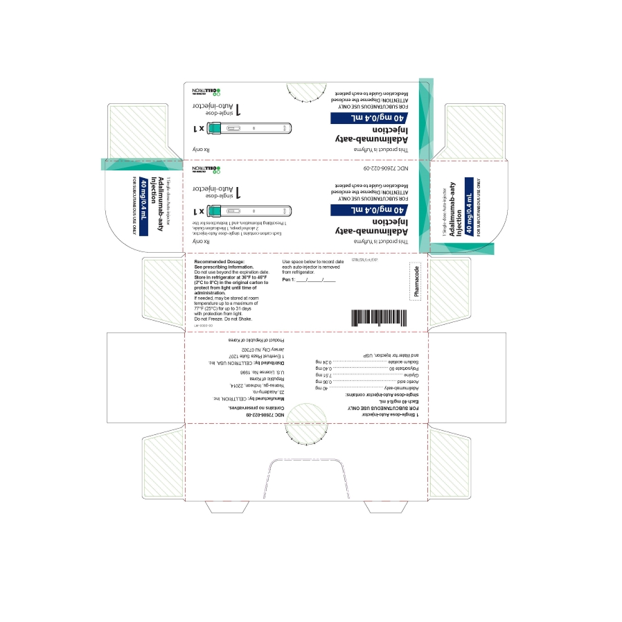 40 mg/0.4 mL Auto-injector Carton 1PK