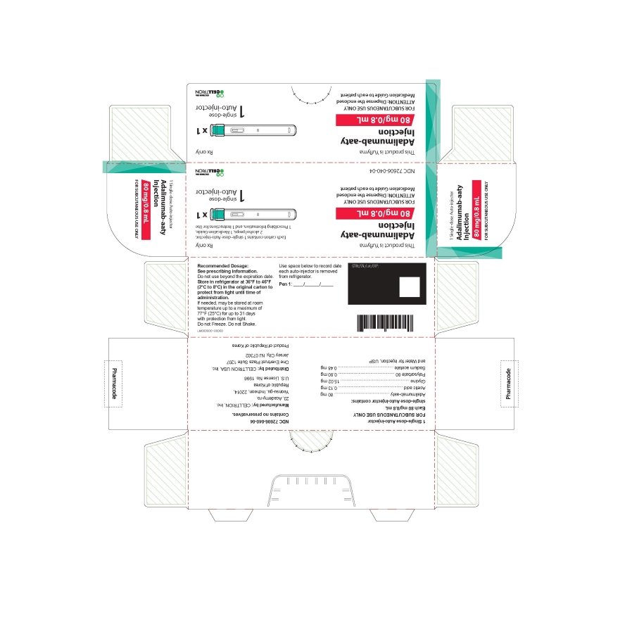 80 mg/0.8 mL Auto-injector Carton 1PK