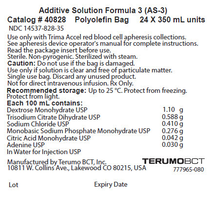 PRINCIPAL DISPLAY PANEL - 350 mL Bag Carton Label