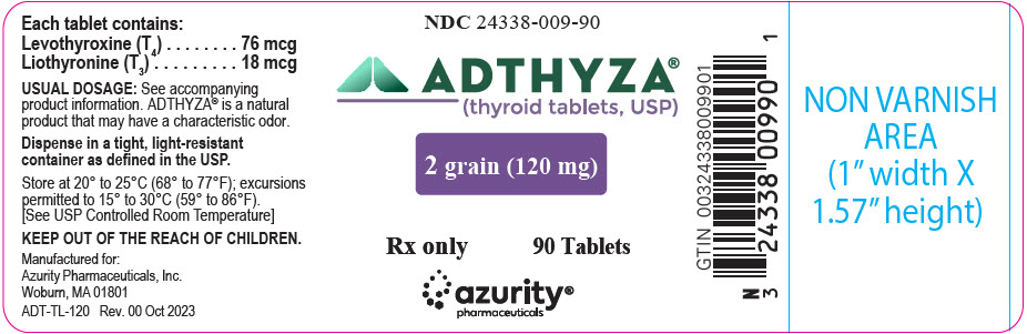 PRINCIPAL DISPLAY PANEL - 120 mg Tablet Bottle Label