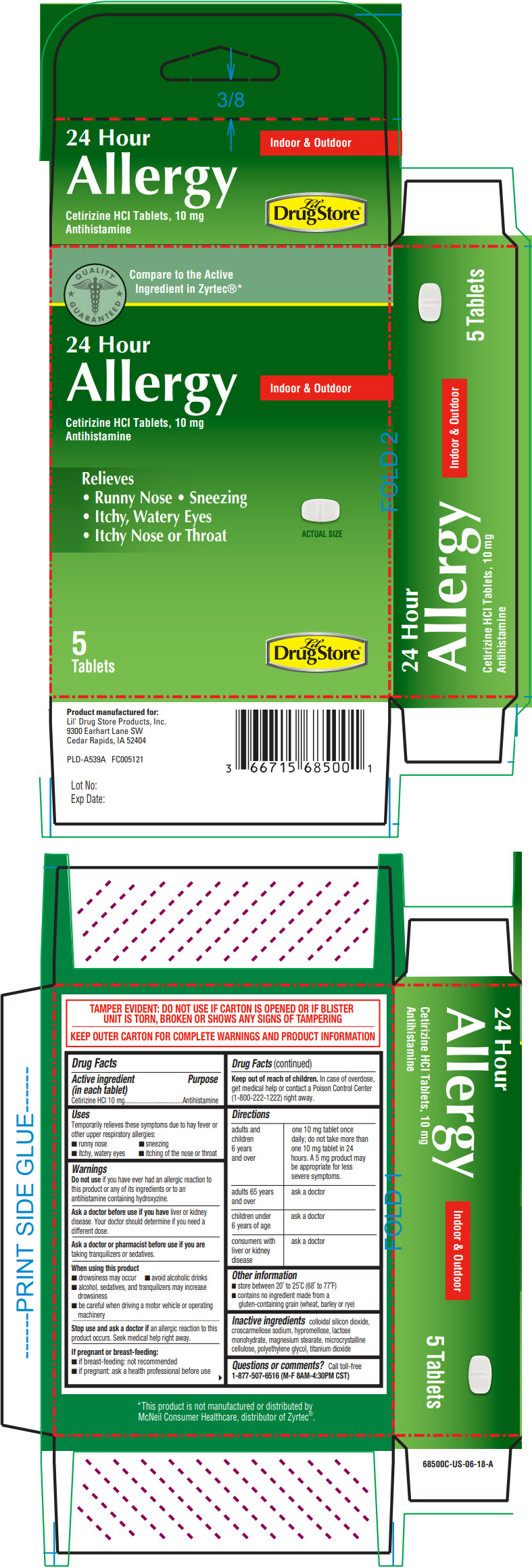 PRINCIPAL DISPLAY PANEL - 5 Tablet Blister Pack Carton