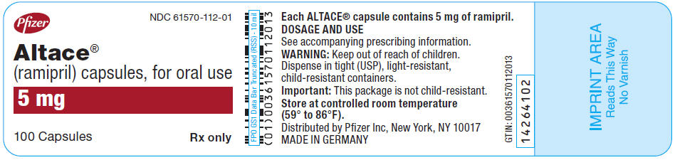 PRINCIPAL DISPLAY PANEL - 5 mg Capsule Bottle Label