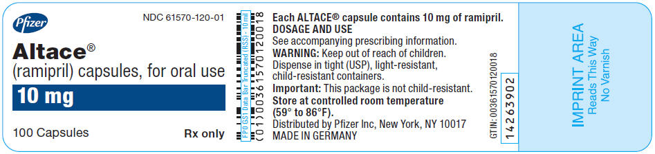 PRINCIPAL DISPLAY PANEL - 10 mg Capsule Bottle Label