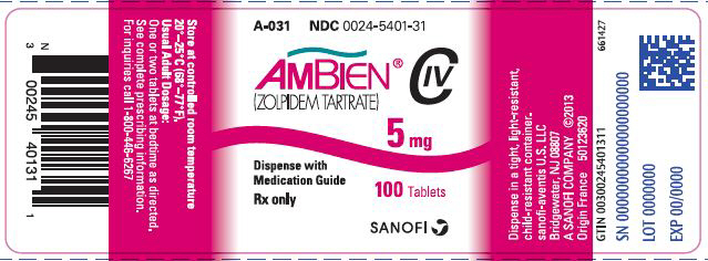 PRINCIPAL DISPLAY PANEL - 5 mg Tablet Bottle Label