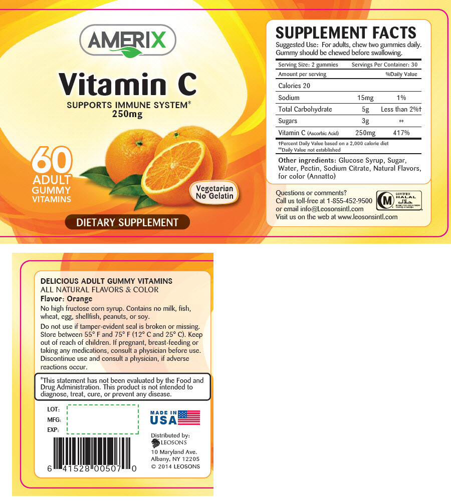 Principal Display Panel - 60 Vitamin Bottle Label