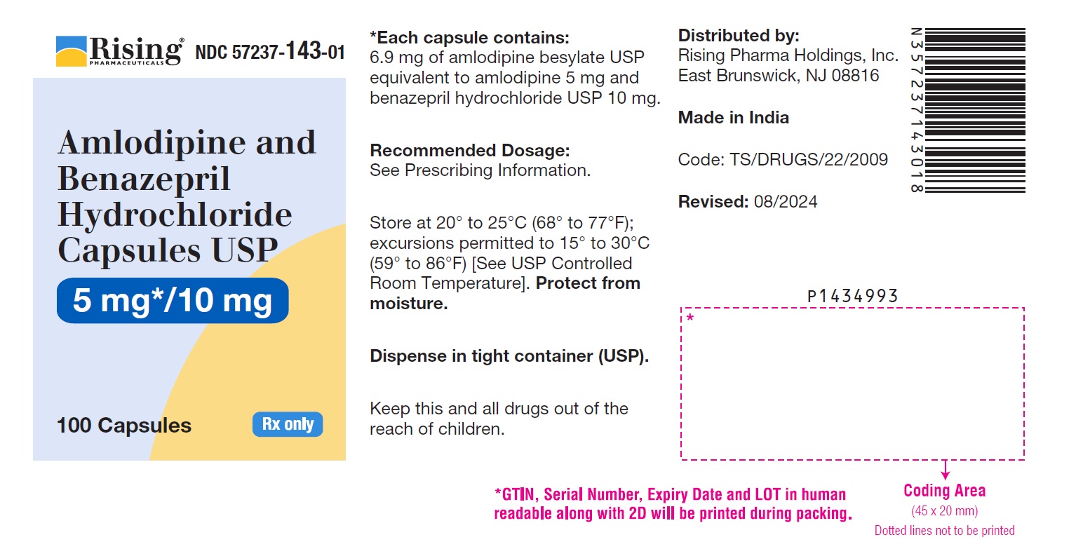 PACKAGE LABEL-PRINCIPAL DISPLAY PANEL - 5 mg/10 mg (100 Capsules Bottle)