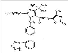 olmesartan-structure