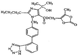 Olmesartan Chemical Structure