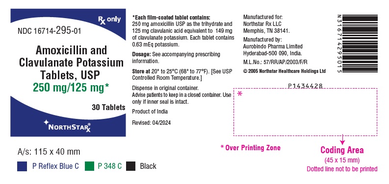 PACKAGE LABEL-PRINCIPAL DISPLAY PANEL - 250 mg/125 mg (30 Tablet Bottle)