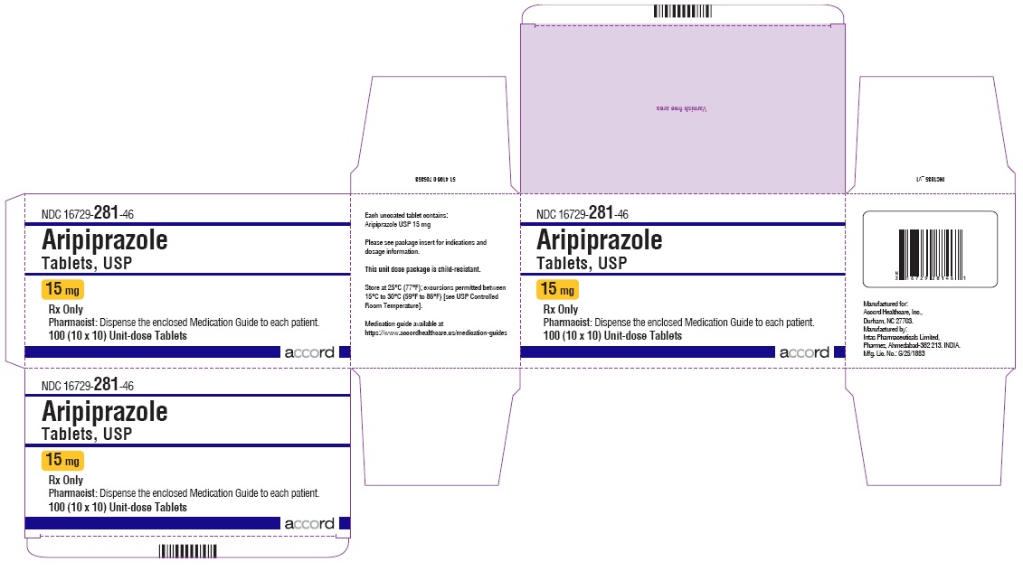 15 mg-100 (10 x 10) Unit-dose Tablets