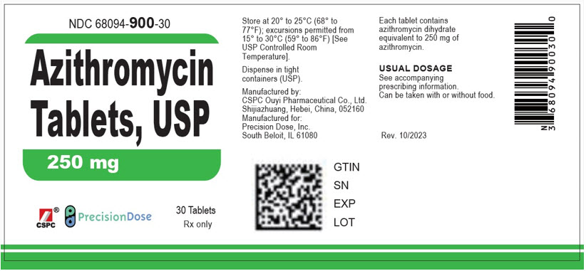 PRINCIPAL DISPLAY PANEL - 250 mg Tablet Bottle Label - 30 Tablets