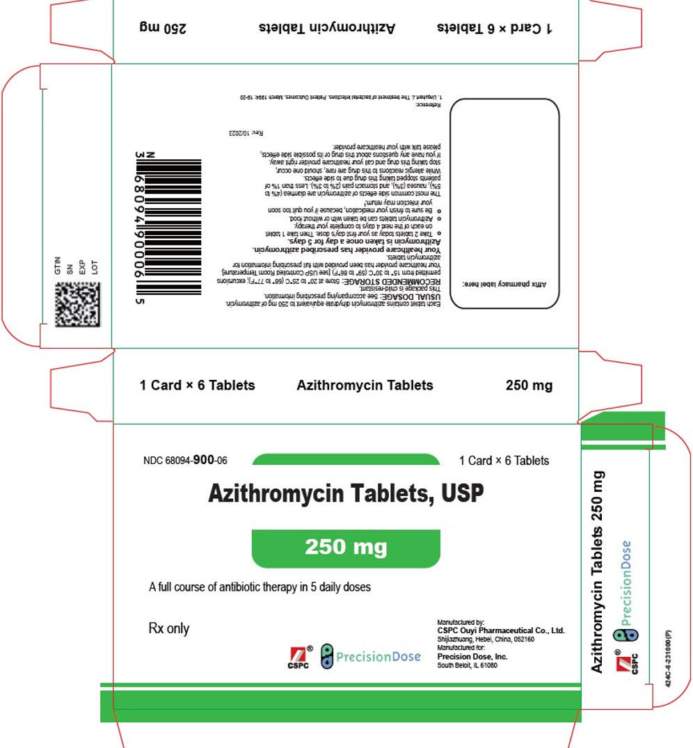 PRINCIPAL DISPLAY PANEL - 250 mg Tablet Blister Pack Carton