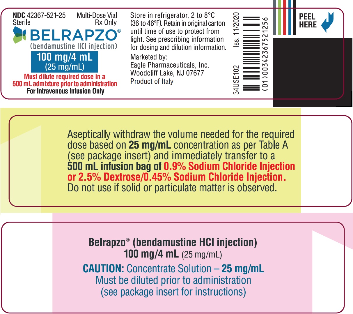 Vial Label (Front)