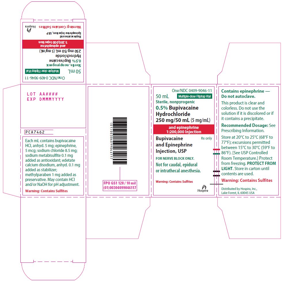 PRINCIPAL DISPLAY PANEL - 250 mg/50 mL Vial Carton - 9046