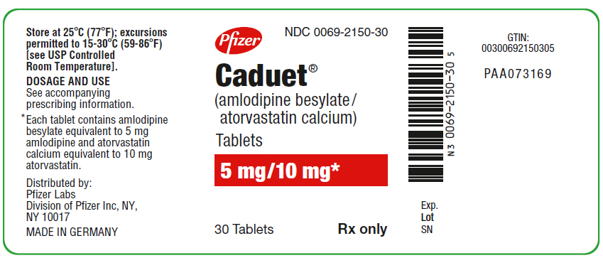 PRINCIPAL DISPLAY PANEL - 5 mg/10 mg Tablet Bottle Label