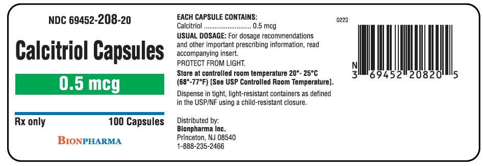 0.5 mcg, 100's Label