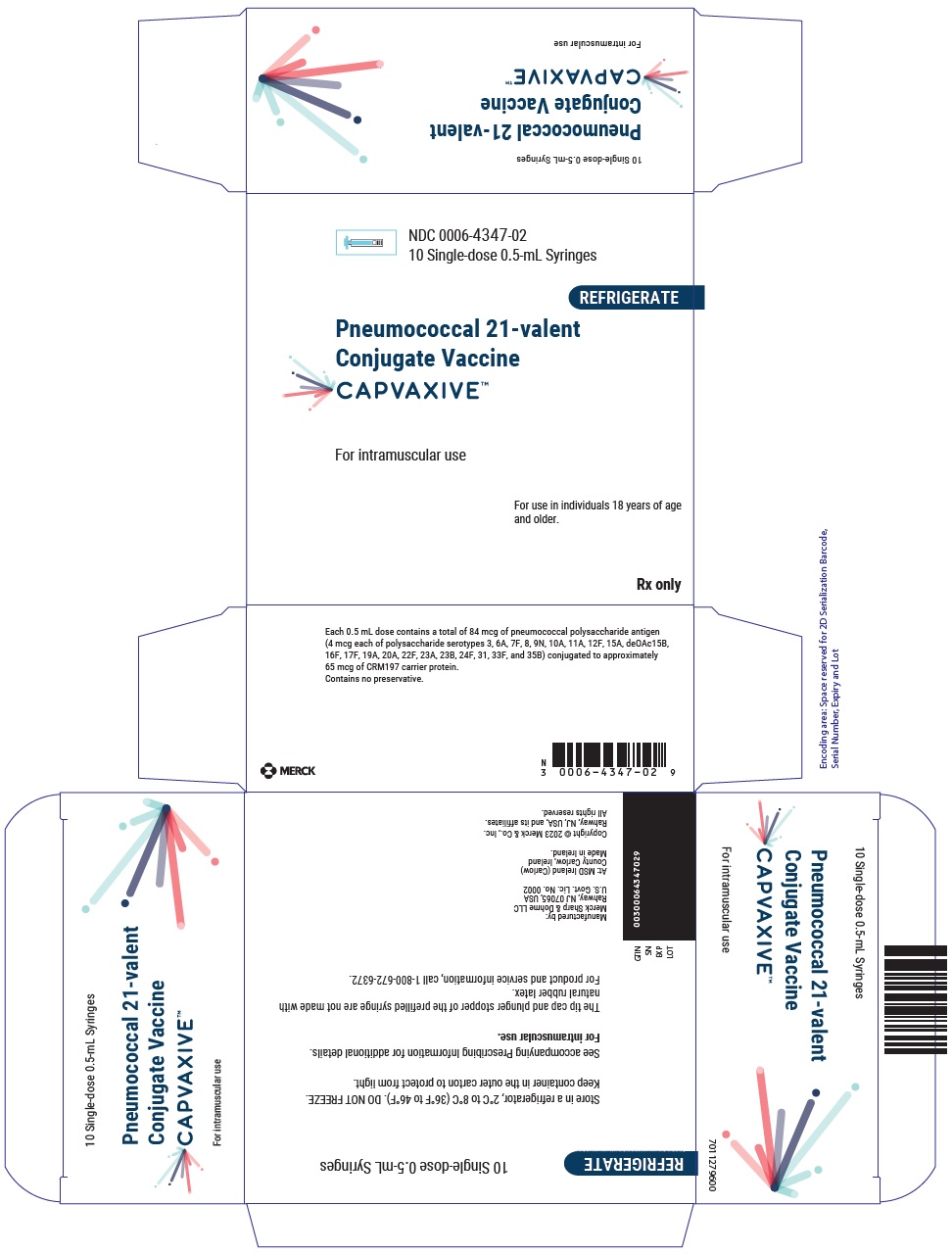 Principal Display Panel - 0.5 mL Syringe carton