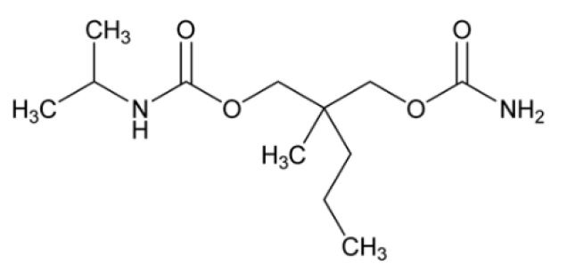 Carisoprodol Chemical Structure