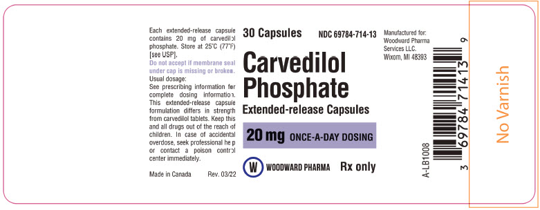 PRINCIPAL DISPLAY PANEL - 20 mg Capsule Bottle Label