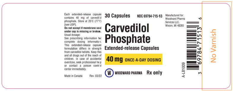 PRINCIPAL DISPLAY PANEL - 40 mg Capsule Bottle Label