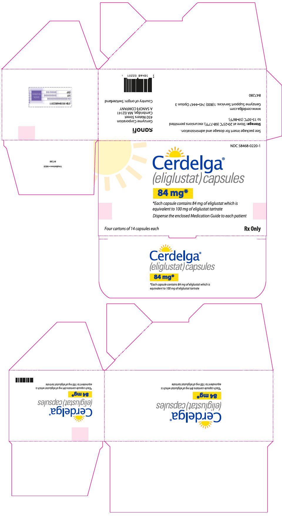 PRINCIPAL DISPLAY PANEL - 4 Blister Pack Carton