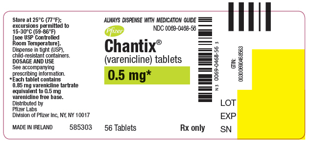 PRINCIPAL DISPLAY PANEL - 0.5 mg Tablet Bottle Label