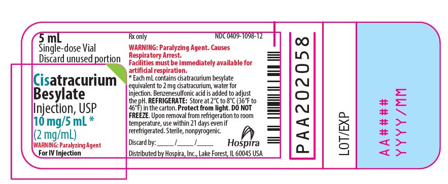 PRINCIPAL DISPLAY PANEL - 5 mL Vial Label