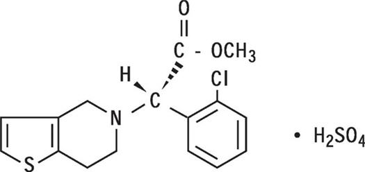 Chemical Structure-Clopidogrel