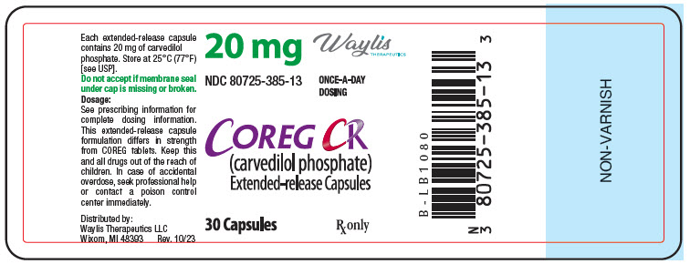 PRINCIPAL DISPLAY PANEL - 20 mg Capsule Bottle Label